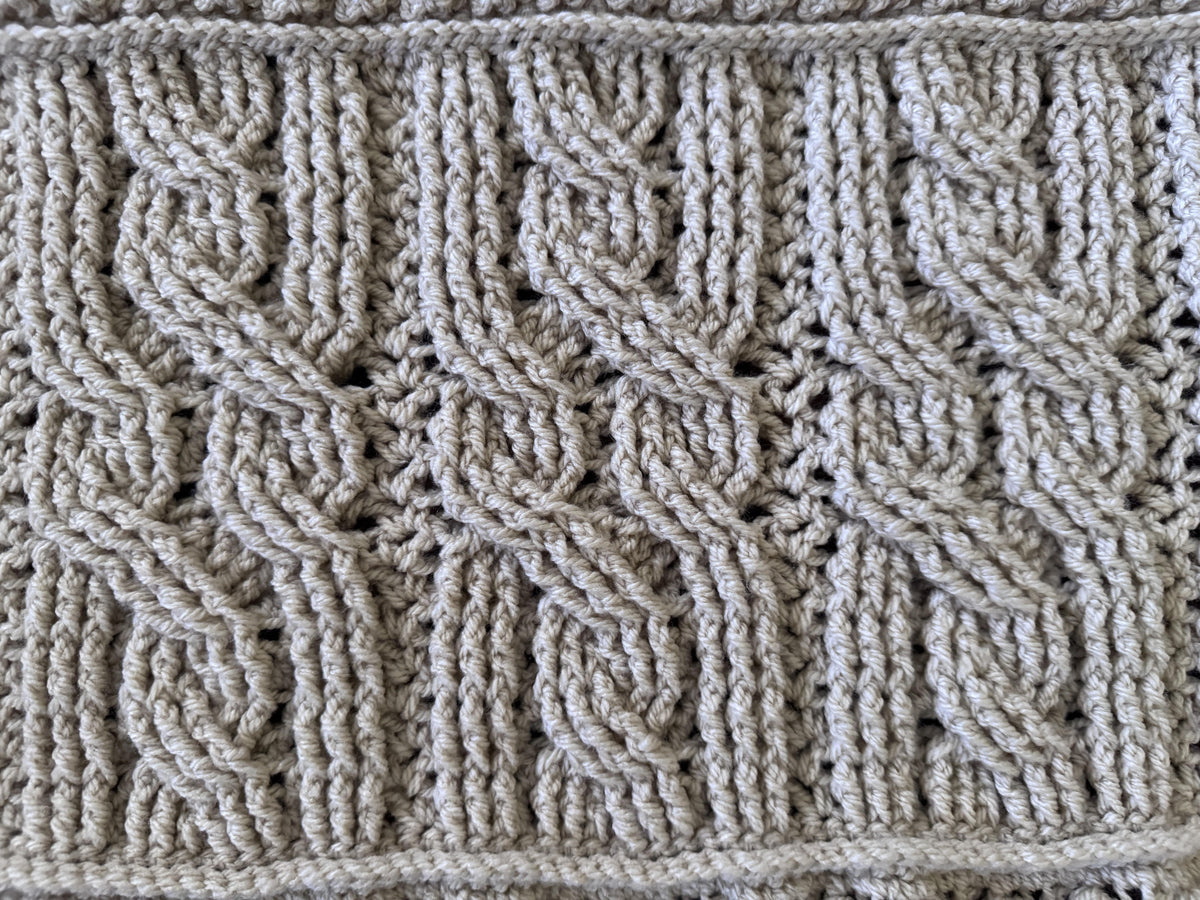 The Celtic Sampler Throw - Yarn.com