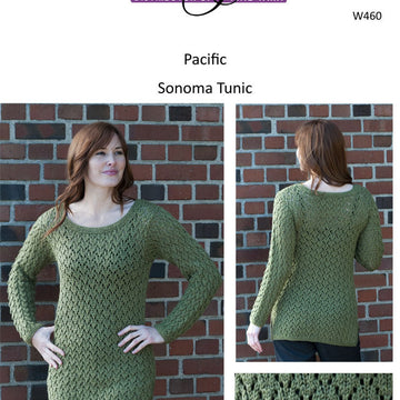 Sonoma Tunic Cascade Pacific Free Jumper Knitting Pattern