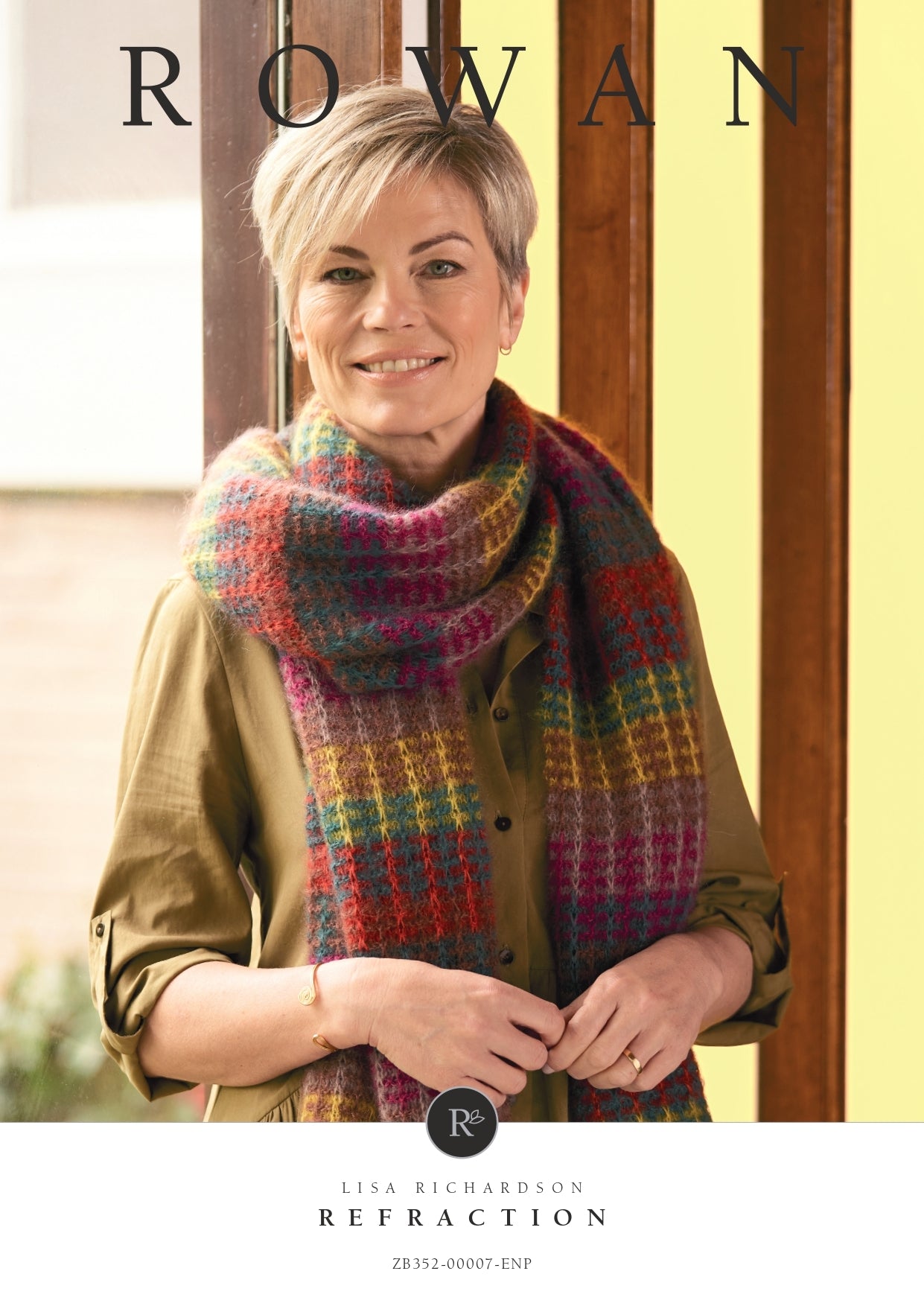 Refraction Wrap Scarf Knitting Pattern