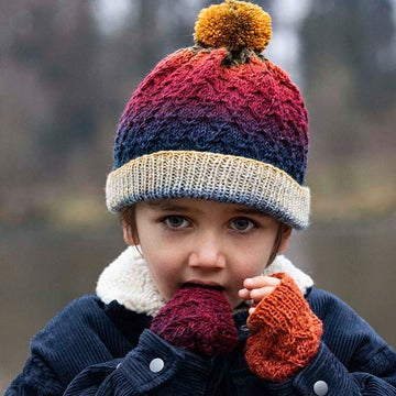 Lang PTO28-16 Wrist Warmers Gloves Knitting Pattern