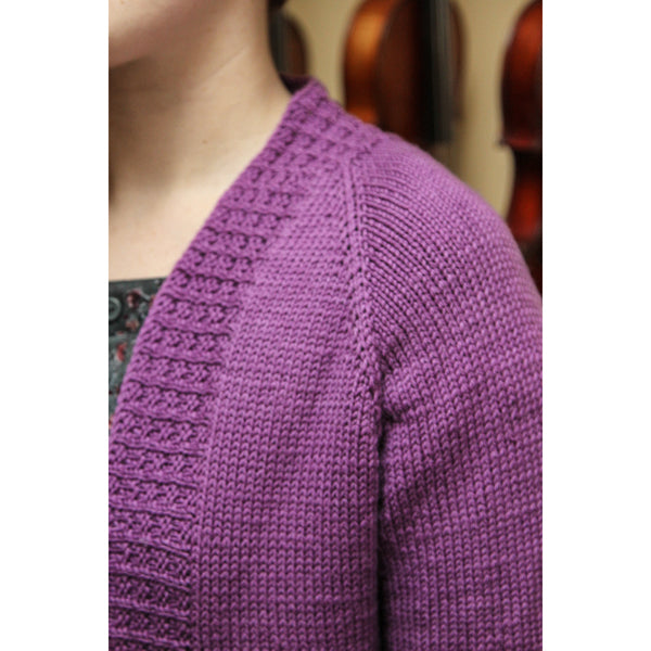 Valley Yarns 40th Anniversary Windchill Cardigan Knitting Pattern