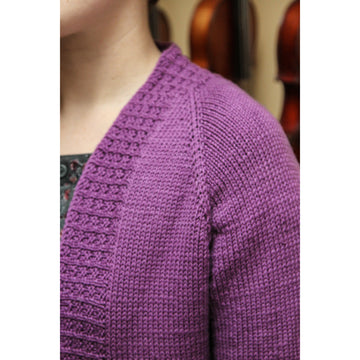 Valley Yarns 40th Anniversary Windchill Cardigan Knitting Pattern
