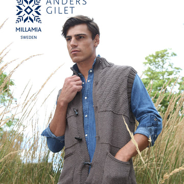 MillaMia Anders Gilet Knitting Pattern