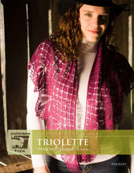 Juniper Moon Farm Triolette Wrap Knitting Pattern