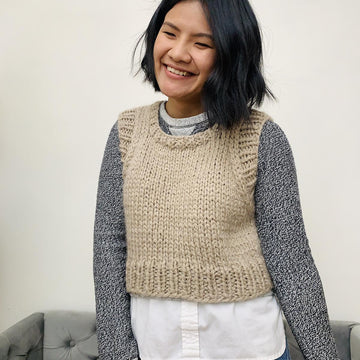 Knitted Sweater Vest