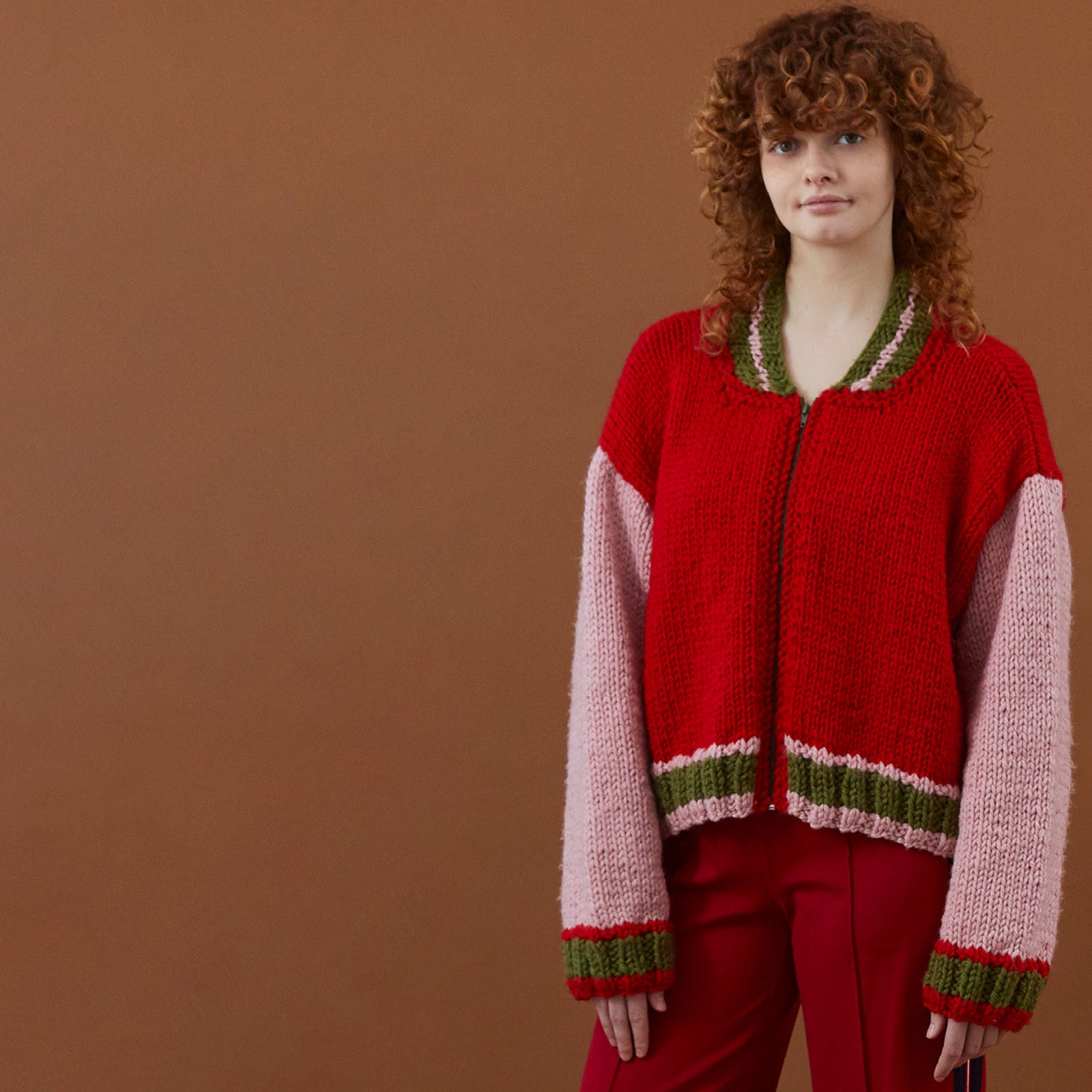 Debbie Bliss Baseball Jacket Knitting Pattern