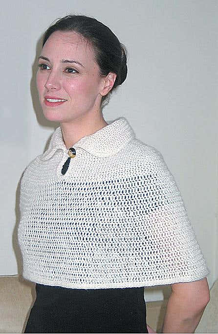 Shoulder Cape to Crochet