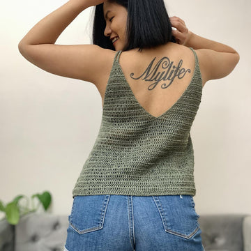 Relaxed fit tank top