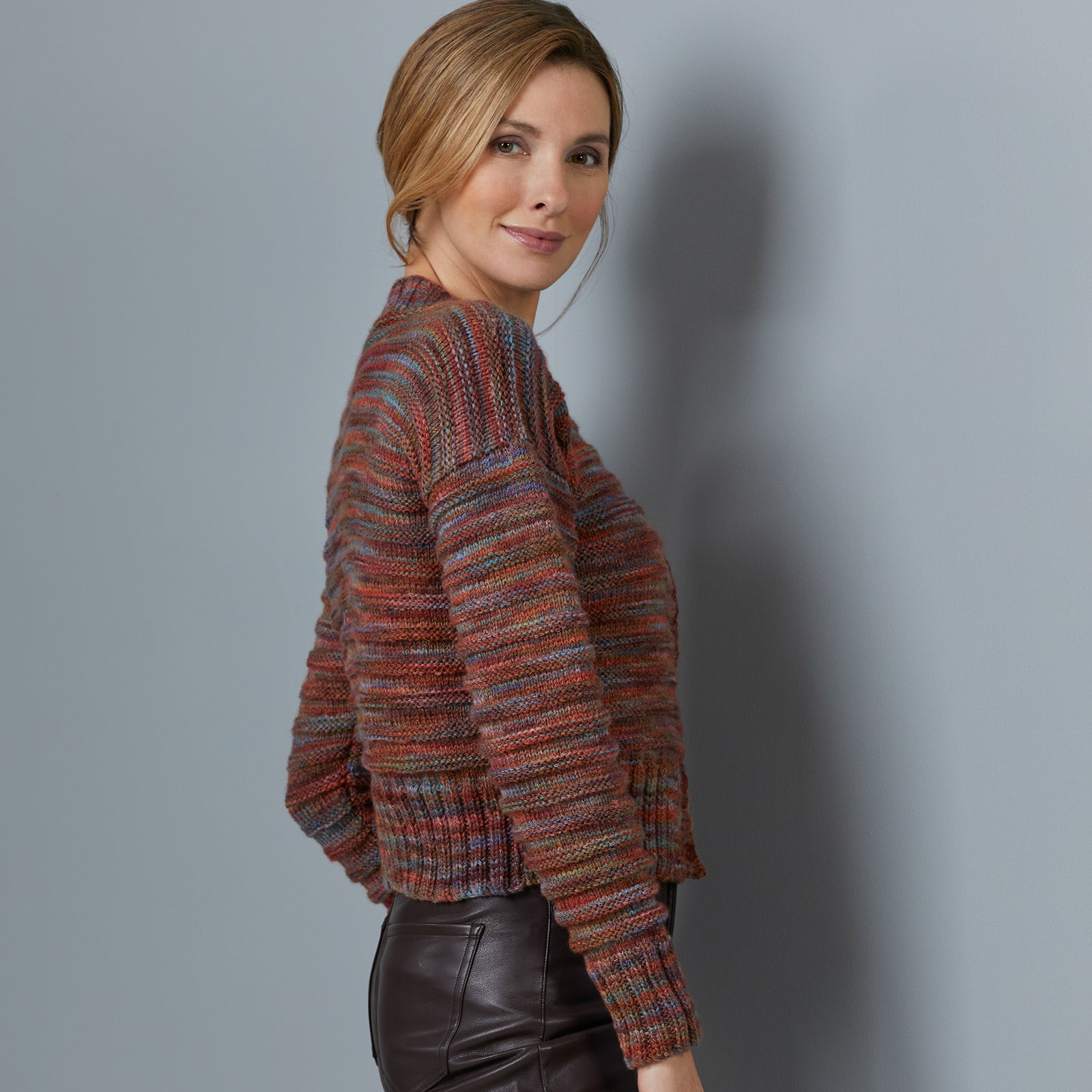 Stacy Charles Fine Yarns Rose Cardigan Knitting Pattern
