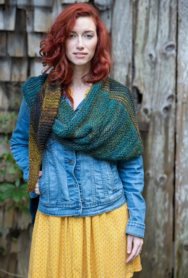Berroco Grande Ronde Wrap Knitting Pattern