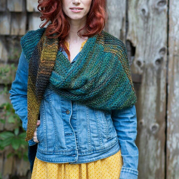 Berroco Grande Ronde Wrap Knitting Pattern