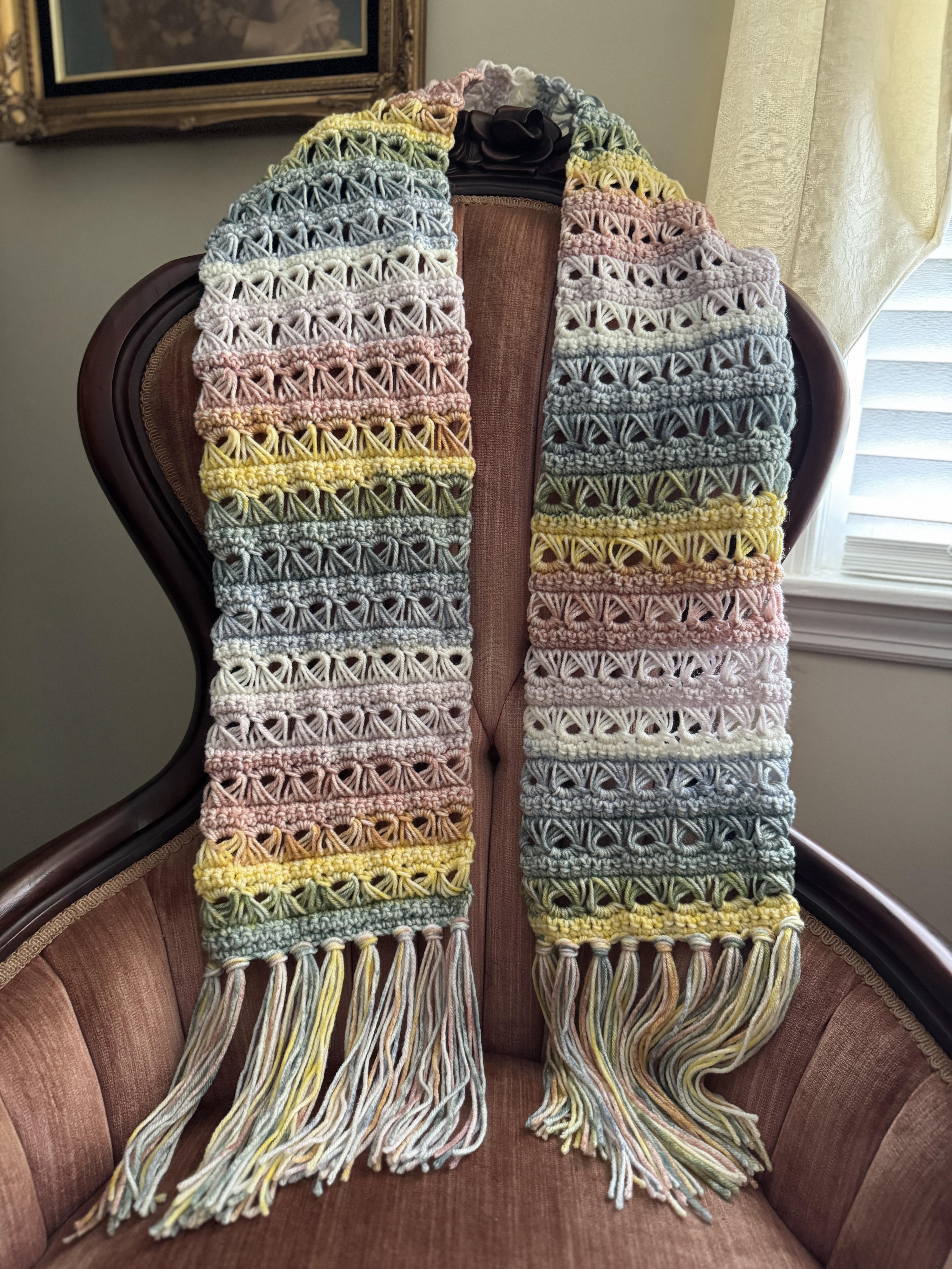 QUICK & EASY Broomstick Scarf