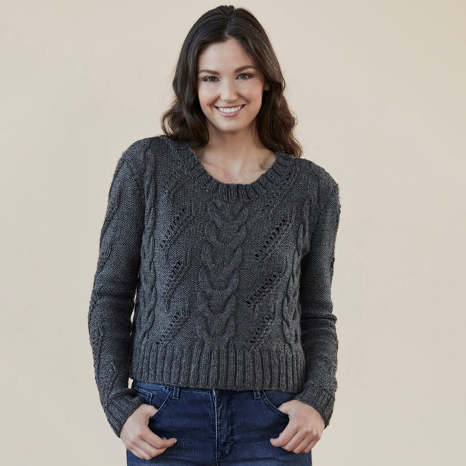 Tahki Yarns Bradbury Pullover Knitting Pattern
