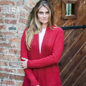 Lexington Top-Down Cardigan #B116