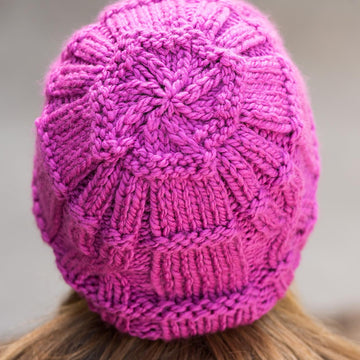 Ridged Cable Hat #709