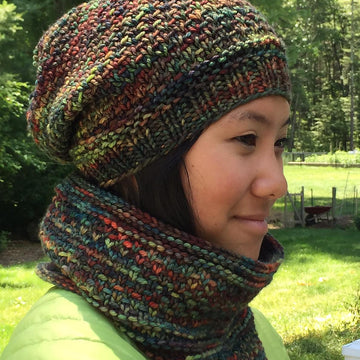 Autumn Glow Hat & Cowl
