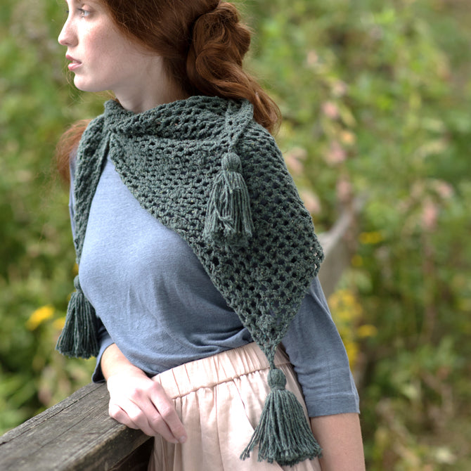 Berroco Balsam Scarf Crochet Pattern