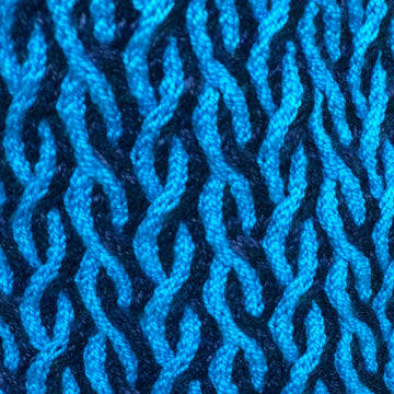 Koigu Cabled Hoodie Waistcoat Knitting Pattern