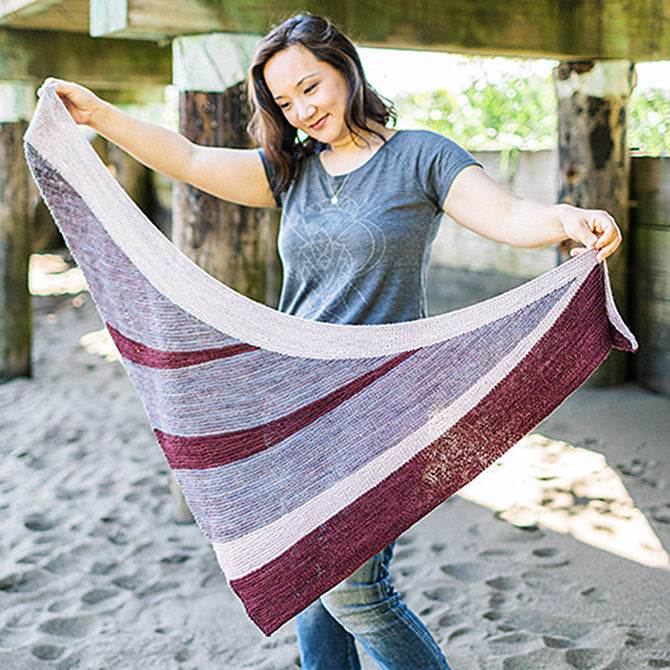 SweetGeorgia Sail Shawl Kit