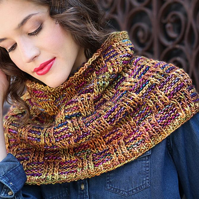 Malabrigo Washington Square Cowl Knitting Pattern