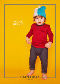 Paintbox Yarns Polar Beanie Knitting Pattern