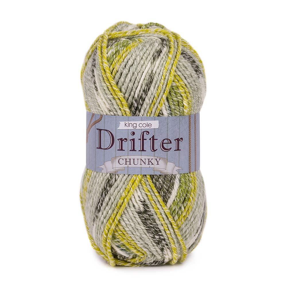 King Cole Drifter Chunky Yarn - Acrylic Chunky