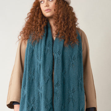 Lux Shawl Wrap Knitting Pattern