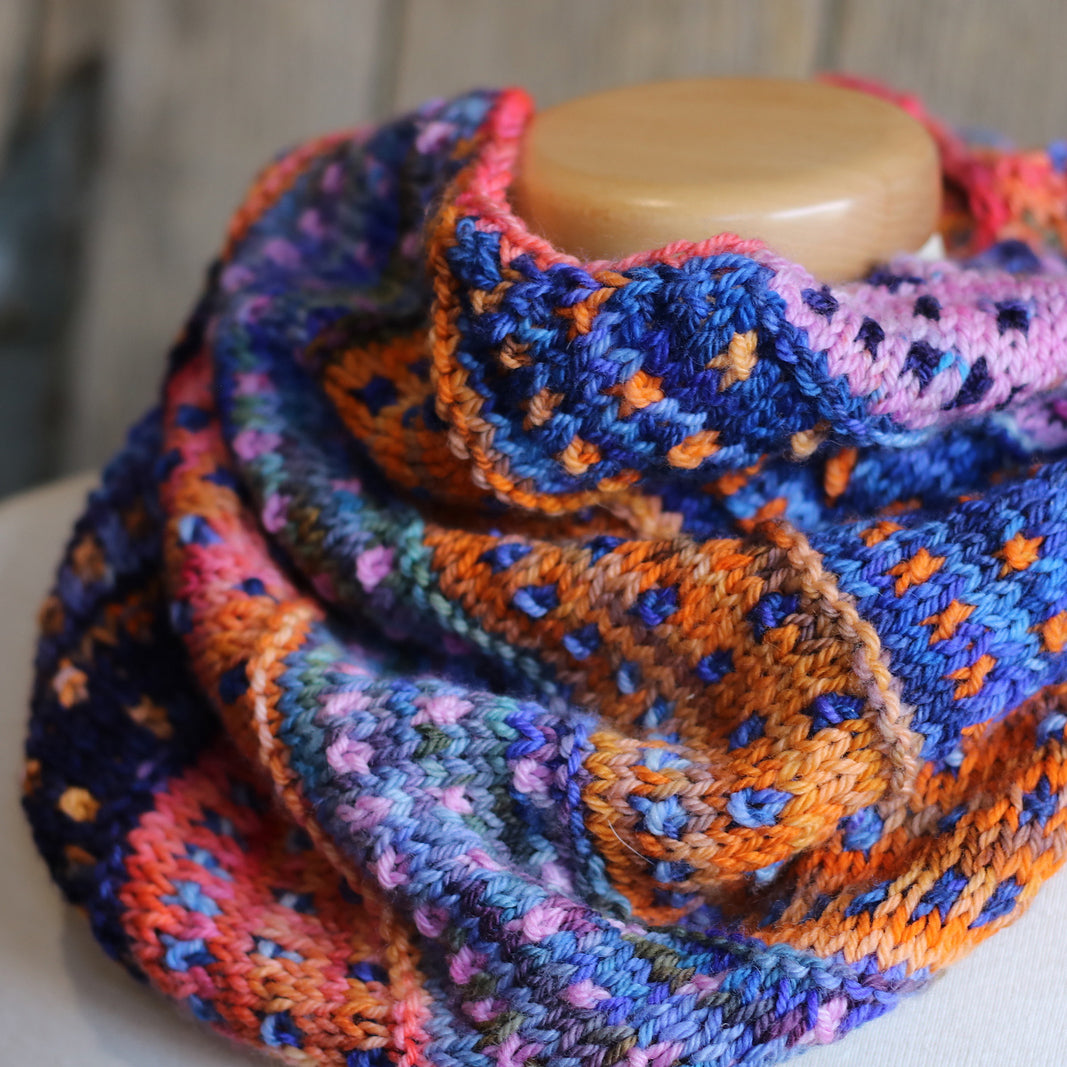 Koigu ColorDust Cowl Knitting Pattern