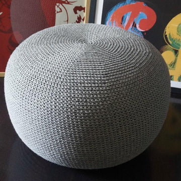 Crochet Ottoman Pouf Stool
