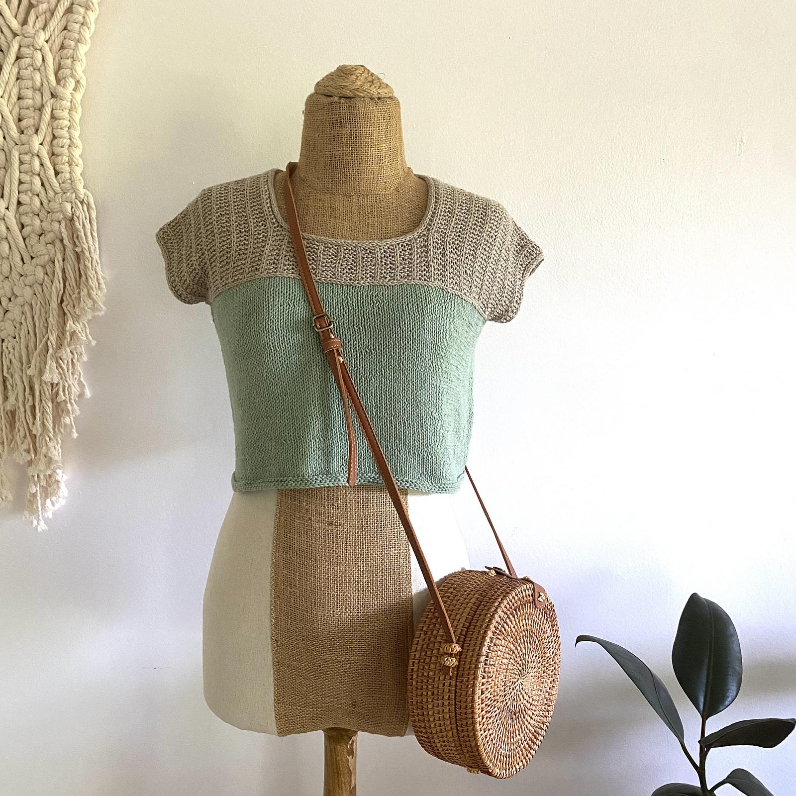 Square Neck Crop