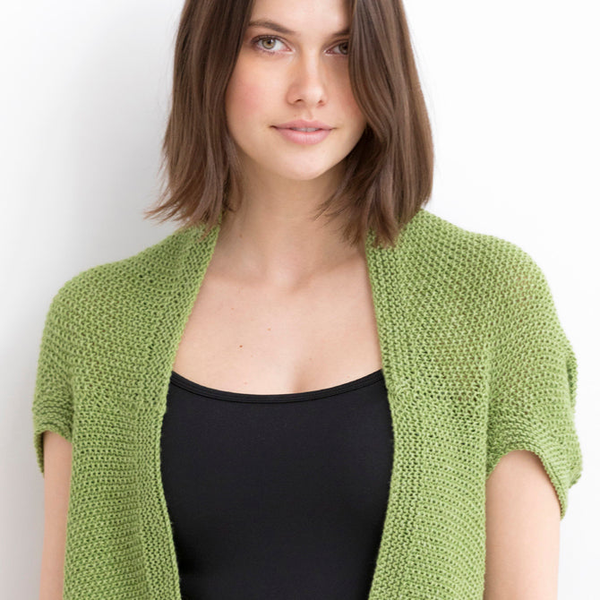 String Piper Cocoon Cardigan Knitting Pattern