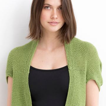 String Piper Cocoon Cardigan Knitting Pattern