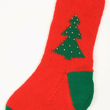 Christmas Stocking Socks Knitting Pattern
