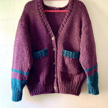 Chunky Bomber jacket Cardigan