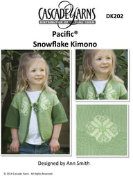 Snowflake Kimono Cascade PacificFree Dress Knitting Pattern