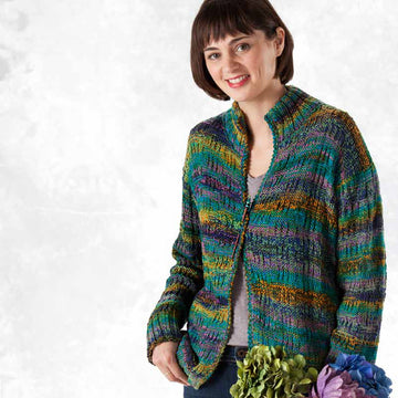 Trendsetter Yarns 5401B Holika - Ribbed Box Cardigan PDF