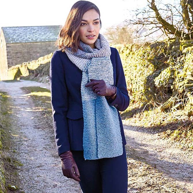 Rowan Ingleton Scarf Knitting Pattern