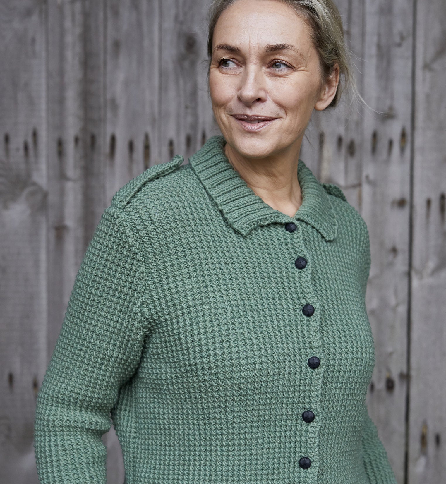 Debbie Bliss Rice Stitch Jacket Knitting Pattern