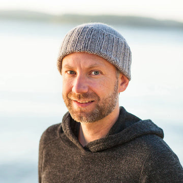 Churchmouse Studio Boyfriend Watch Cap in Rowan Felted Tweed Aran