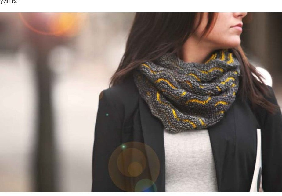 Madelinetosh Embers Cowl Knitting Pattern