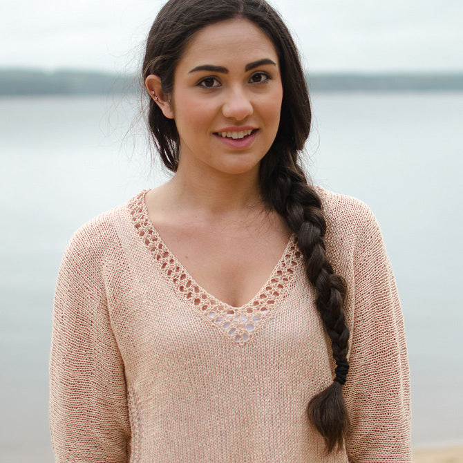 Louet Ixtapa Jumper Knitting Pattern