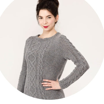 Twist Collective Decalage Jumper Knitting Pattern