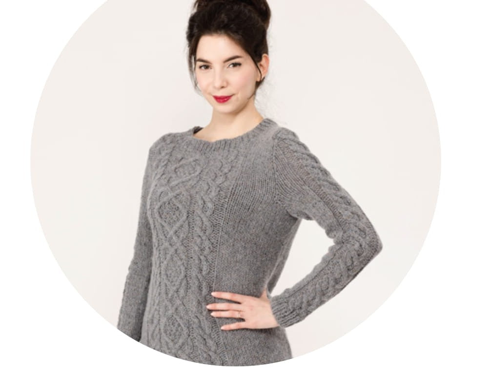 Twist Collective Decalage Jumper Knitting Pattern