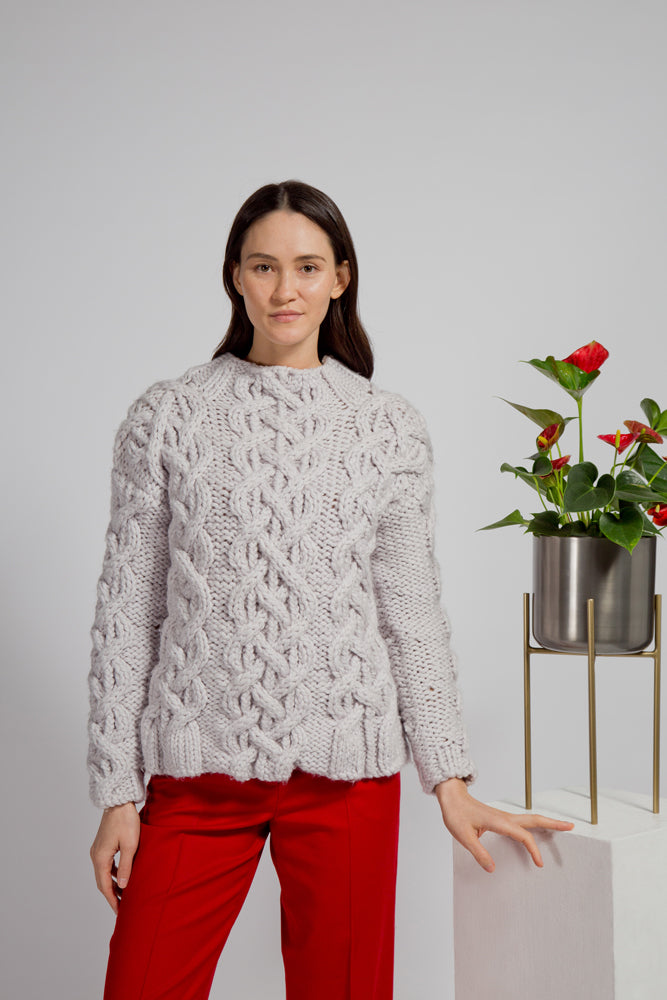 MillaMia Nikka Cable Jumper Knitting Pattern