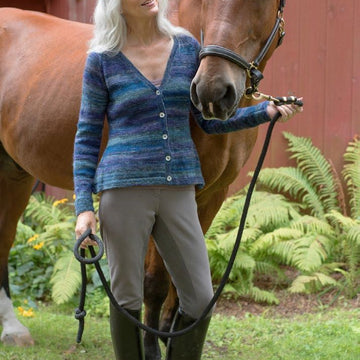 Potager Cardigan in Berroco Millefiori Light - 393-2 PDF