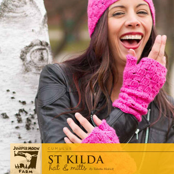 St Kilda Hat & Mitts Knitting Pattern