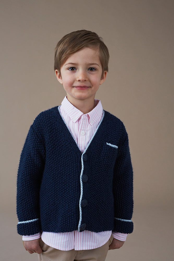 Debbie Bliss Nate Jacket Knitting Pattern