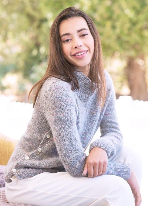 Mercier Sweater Jumper Knitting Pattern