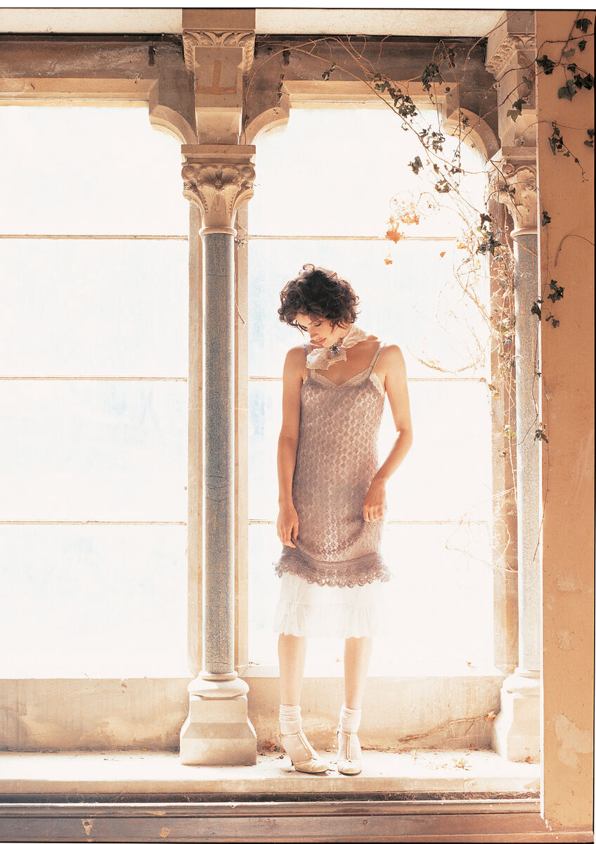 Butterfly Dress Knitting Pattern