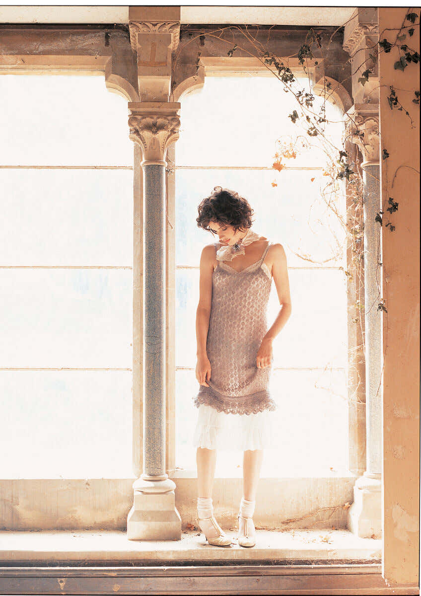 Butterfly Dress Knitting Pattern
